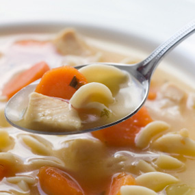 куриный суп 